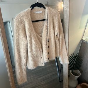 Lush Sweater & Crop Top Set